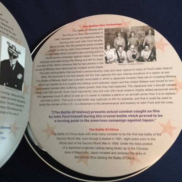 Hollywood Goes to War Pearl Harbor Victory 3 DVDs 1CD Deluxe WWII Collection - Picture 9 of 12